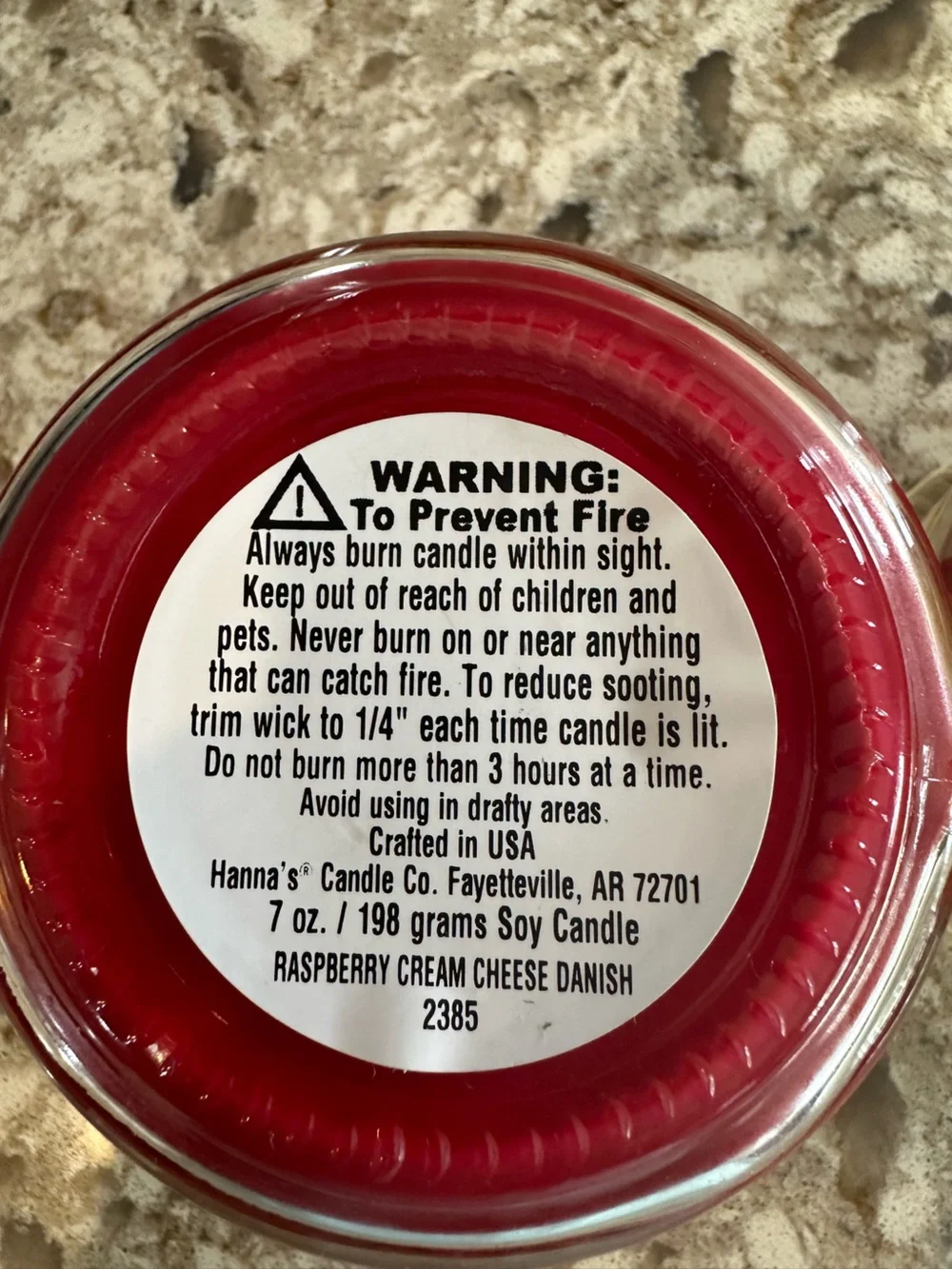 Banana Nut Bread & Raspberry Cheesecake Scented Candle Duo - 2 Jar Set